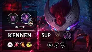 Kennen Support vs Morgana - KR Master Patch 9.21