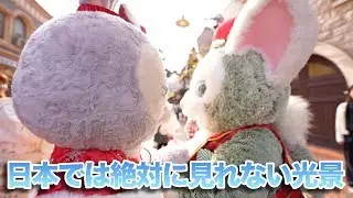 【可愛すぎる】 パーク内を歩くジェラトーニ & ステラルー  /  上海ディズニーランド