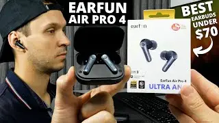 ОБЗОР EarFun Air Pro 4: мои любимые бюджетные наушники в 2024 году!