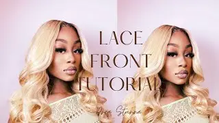 Blonde Lace Front Tutorial 13x6 | Affordable Amazon Find