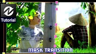 How to create cinematic mask transition inside node video | NV tutorial | Vidtricks