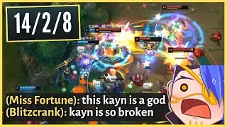 What Happens When the Rank 1 Kayn TryHards in GrandMaster Elo? | Challenger Kayn - League of Legends