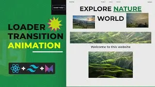 Loader transition animation using 
