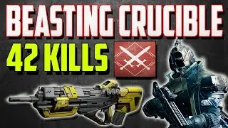 Destiny - THE MESSENGER PULSE RIFLE 42 KILLS ''NEW'' CRUCIBLE GAMEPLAY