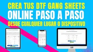 Crea tus DTF Gang Sheets online paso a paso | Tutorial completo/Builder Gratis y Builder PRO