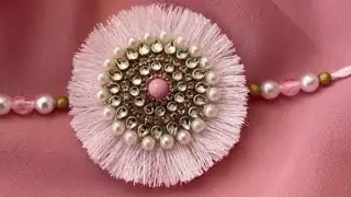 #Pearl Rakhi #Making#Idea#