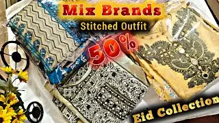 Mix Brand Luxury Stitched Collection in Lowest Price💥Eid Collection| 