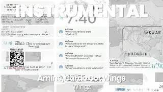 INSTRUMENTAL BEAT : Wingz - Amine, Cardo Got Wings