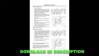 OPERATOR'S MANUAL HITACHI ZX70 ZX70LC ZX80SB ZX80SBLC ZX85US Maintenance PDF English