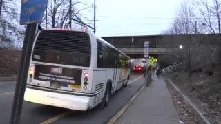 NJ TRANSIT (Academy) Bus : NovaBus RTS-06 #1192 on Route 810 at Metuchen Train Station