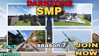 How to join darkzone smp season 7 || #minecraft #ip #gaming #viral #darkzone 