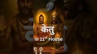 Ketu in 11th house of Lagna kundali 🌌 #ketu #shorts #predictions