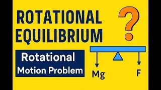 Torque & Balance in Rotational Motion  Physics Concept | #physicalworld #rotationalequilibrium