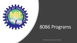 8086 Programs 2- Unsigned & Signed Division || BCD Addition || Binary to BCD & ASCII and 7 segment