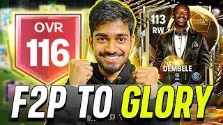 F2P To Glory Ep 4 - HUGE Squad Upgrade, INSANE Pack Opening & 111 Iniesta H2H Domination - FC MOBILE