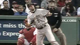 Jeff Bagwell hits a homer at Fenway Park