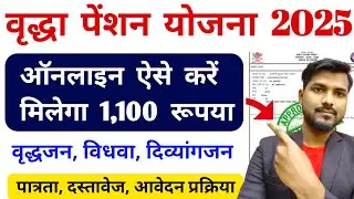 Bihar birdha pension online apply | how to fill old age pension form online 