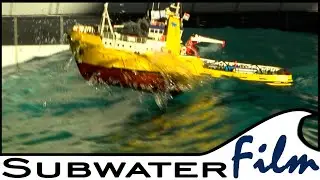On the Edge 🌊🚢🎥 of BIG WAVES | Calm Waters & Rough Waves in the MEERZEIT Büsum! ⛴