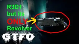 When Running Out Of Ammo Is A Real Threat | GTFO Challenge Run - Revolver ONLY!