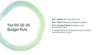 Basics of Personal Finance by #Sushant Gaonkar