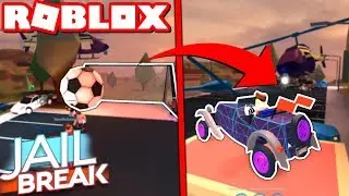 FIRST YOUTUBER TO BEAT THE JAILBREAK SOCCER CHALLENGE!! **NEW WING UPDATE**