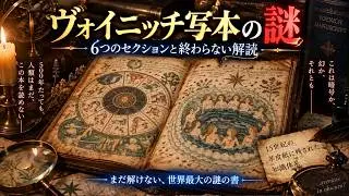 【都市伝説】ヴォイニッチ写本の謎　～15世紀の羊皮紙に残された“知識体系”