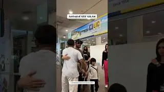 Atif Aslam has arrived in Mauritius with family / @atifaslam #atifaslam #aadeez