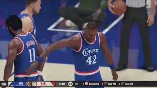 【2K26 NBA】All Time Los Angeles Clippers vs All Time Detroit Pistons