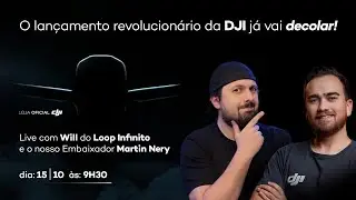 Webinar | Lançamento Loja DJI | Drone Air 3S