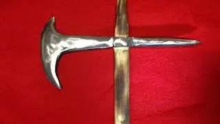 Making an Anvil Hold Down, Drift, & Tongs to Finish Tomahawk From Railroad Spike - Part 2