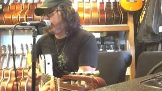 'In Your Eyes' played uses Godin ACS nylon and AER amps