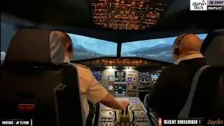 SimPilot Training | Tivet - Innsbruck | A320 Full Simulator | AlphaTech