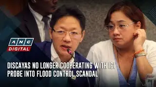 Discayas no longer cooperating with ICI probe into flood control scandal | ANC
