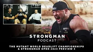 Evan Singleton or Thor Bj&ouml;rnsson? Mutant World Deadlift Championships & Strongman Open 2025 Preview