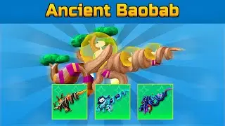 NEW PAID MINI-PASS ANCIENT BAOBAB New Weapon Skins (Pixel Gun 3D Forest Clash)