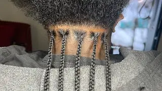 knotless Braids *Color 1b, 30, 613 Ombre*