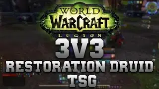WoW Legion -- 3v3 -- Restoration Druid , Aff Warlock / Frost DK , Havoc Demon Hunter -- 1600 MMR --