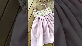 Handmade Double-layered Pink Silk Dress!