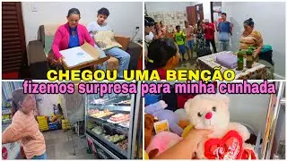 ELA NUNCA GANHOU UM BOLO NA VIDA *VLOG EMOCIONANTE 💖🎉😭*chegou recebido*