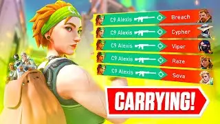 How C9 Alexis CARRIES Radiants with Skye