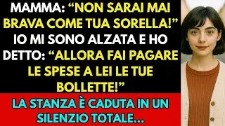 Mamma mi ha detto  “Non sarai mai brava come tua sorella” — finché non l’ho smascherata…