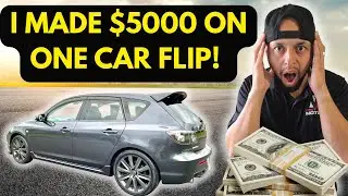 How to buy a car to FLIP FOR A $5000 PROFIT (DEALER SECRETS 2025)