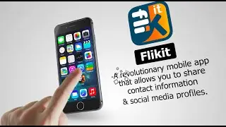Flikit | Social media & contact information sharing mobile app