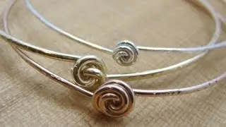 Bead Snack Video: Rosebud Bangle at The Bead Gallery, Honolulu