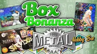 1998 Skybox Metal Universe Hobby Box (PRECIOUS METAL GEMS?!?) - BOX BONANZA