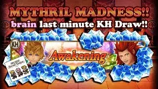 FFRK - Mythril Madness 326 - Kingdom Hearts event crossover Draws (brain)