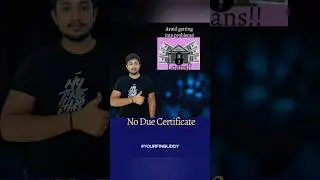 No Due Certificate | Avoid getting into problems #shorts #finance #loan