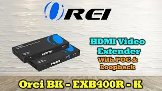 OREI HDbaseT HDMI 2.1 Extender – 8K@30Hz, 4K@120Hz Over CAT6/7!