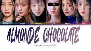 Illit+ you as member |Almond Chocolate (アーモンドチョコレート )[karaoke 6 member version]