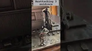 Broken Railroad Art repair